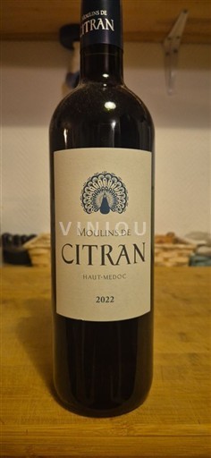 Bordeaux Haut-Médoc Moulin de Citrans 2022