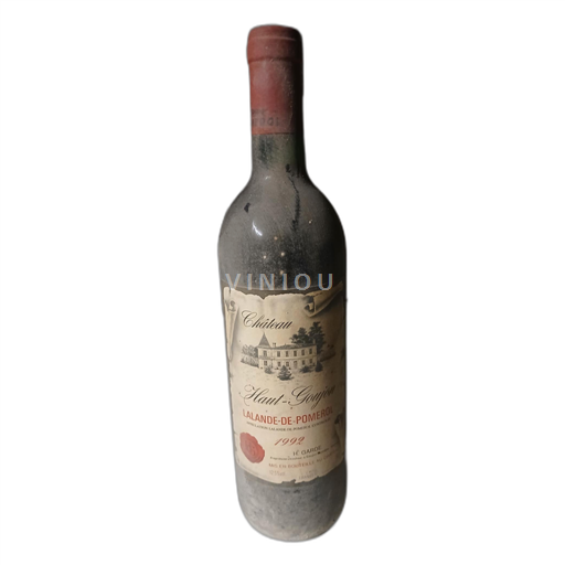 Bordéus Lalande-de-Pomerol Château Haut-Goujon 1992