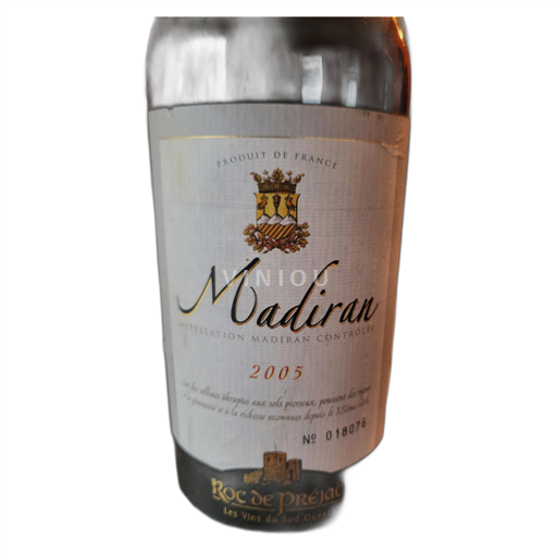 Sud-Ouest Madiran Roc de Pr?jac 2005