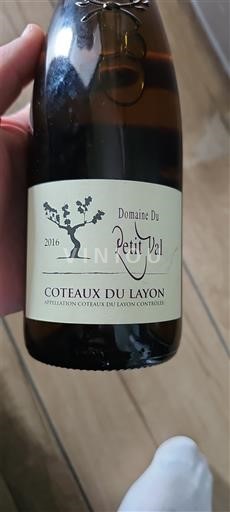 Loiredalen Coteaux-du-Layon Domaine Petit Val 2016