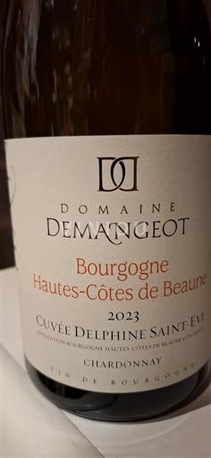 Burgund Hautes Côtes de Beaune Domaine Demangeot Delphine Saint-Eve 2023