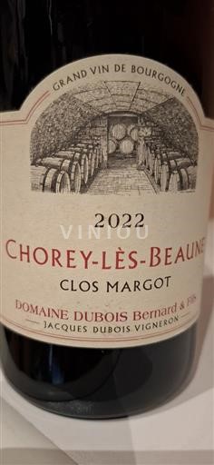 Burgundi Chorey-lès-Beaune Domaine Dubois 2022