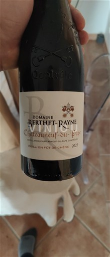 Rhône Valley Châteauneuf-du-Pape Domaine Berthet Rayne 2022