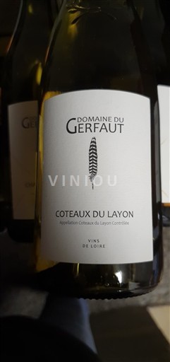 Loiredalen Coteaux-du-Layon Domaine Gerfaut Icke årgångsbetecknad
