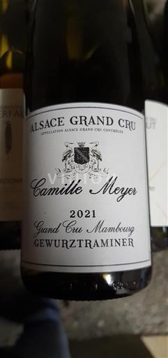 Alsace Gewurztraminer Grand Cru Camille Meyer Grand Cru Mambourg 2021