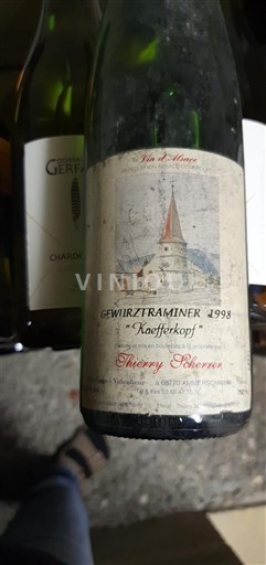 Alsasko Gewürztraminer Grand Cru Thierry Scherrer Kaefferkopf 1998