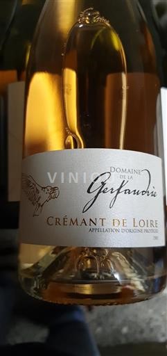 Thung lũng sông Loire Crémant-de-loire Domaine La Gerfaudrie Không niên vụ