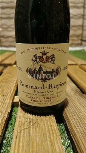 Burgundi Pommard Premier Cru Caves de l'Orangerie Pommard-Rugiens Premier Cru 2023