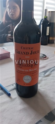 Bordeaux Côtes-de-bourg Domaine Grand jour 2022