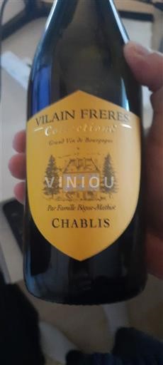 Burgundi Chablis Vilain Frères Collection 2021