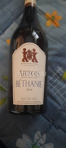 Jura Arbois Fruitière Vinicole Arbois Béthanie 2018