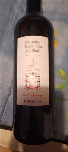 Sudoeste Comté tolosano Domaine Poncereau de Haut Rouge Tradition 2023