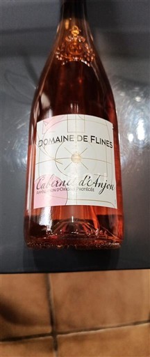 Loiredalen Cabernet-d'Anjou Domaine Flines Icke årgångsbetecknad