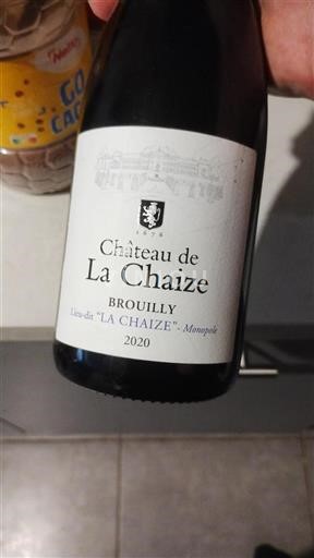 Beaujolais Brouilly Château La Chaize Lieu-dit La Chaize 2020