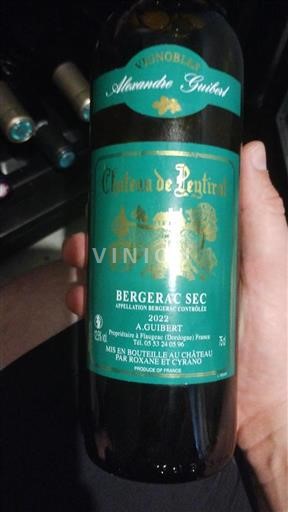 Sydväst Bergerac Château Peytirat 2022