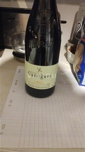 Rhônen laakso Lirac Domaine Des Garrigues 2020