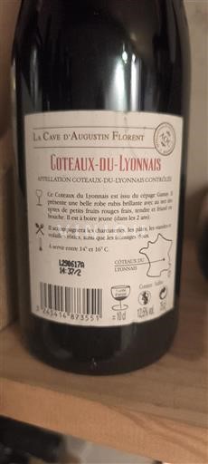 Lyonnais Coteaux du Lyonnais La Cave Augustin Florent Non-Vintage