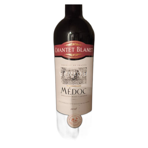 Burdeos Médoc Chantet Blanet 2018