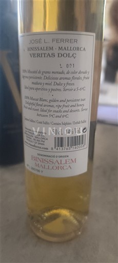 Islas Baleares No especificado José L. Ferrer Veritas Dolç Sin añada