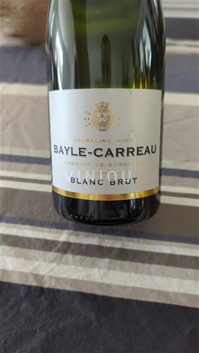 Bordeaux Bordeauxin crémant Bayle-Carreau Ei vuosikertaa