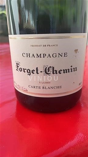 Champagne Nicht spezifiziert Forget-Chemin Carte Blanche Ohne Jahrgang