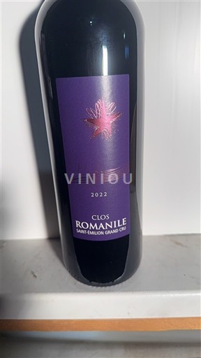Burdeos Saint-Émilion Gran Cru Clos Romanile 2022