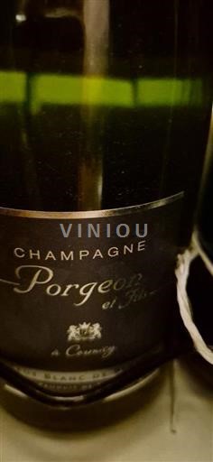 Champagne Porgeon et Fils Icke årgångsbetecknad