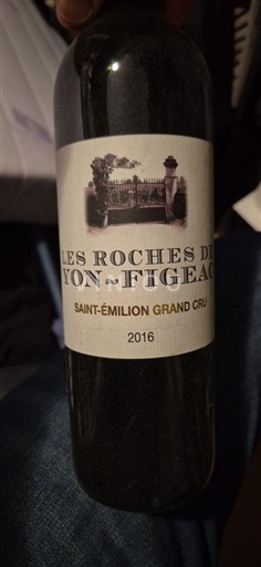 Bordeaux Saint-Émilion Grand Cru Les Roches de Yon-Figeac 2016
