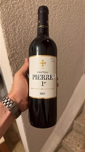 Burdeos Saint-Émilion Gran Cru Grand Cru Château Pierre 1er 2021