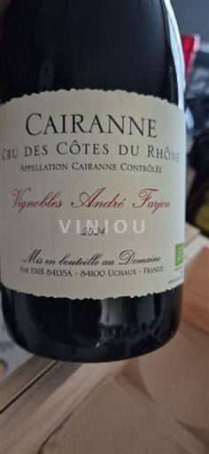 Rona dolina Cairanne Vignobles André Faugier 2024
