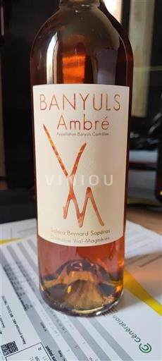 Roussillon Banyuls Domaine Vial-Magneres Solera Bernard Sapéras Icke årgångsbetecknad