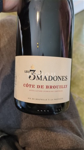 Beaujolais Côte-de-brouilly Les 3 Madones Senza annata