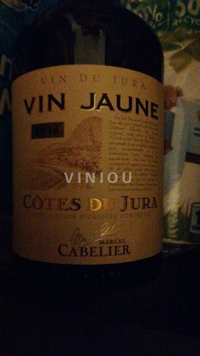 Jura Côtes-du-jura Marcel Cabelier Vin Jaune 2016