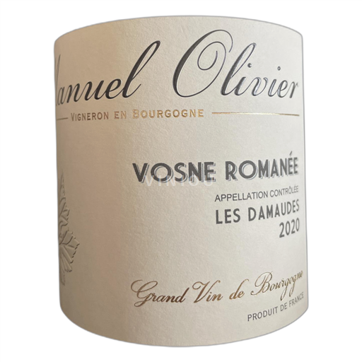 Bourgondië Vosne-Romanée Manuel Olivier Les Damaudes 2020