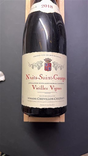 Burgundsko Nuits-saint-georges Domaine Chevillon-Chezeaux Vieilles Vignes 2018