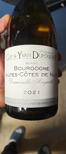 Burgundija Hautes Côtes de Nuits Domaine Guy & Yvan Dufouleur Demoiselle Huguette 2021
