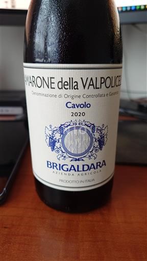 Benecija Amarone della Valpolicella Brigaldara Cavolo 2020