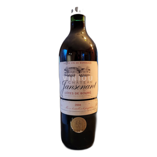 Bordeaux Côtes-de-bourg Château Jansenant 2004