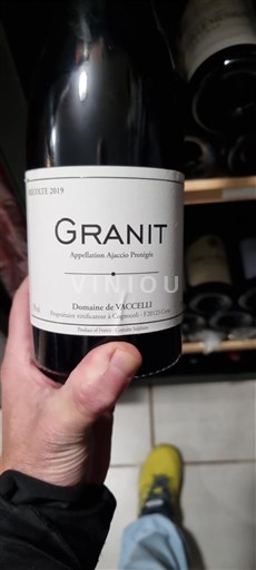 Korsika Ajaccio Domaine Vaccelli Granit 2019