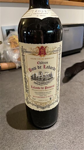 Bordeaux Lalande-de-Pomerol Château Bois de Laborde 2022