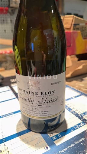 Burgundi Pouilly-fuissé Eloy Vieilles Vignes 2023