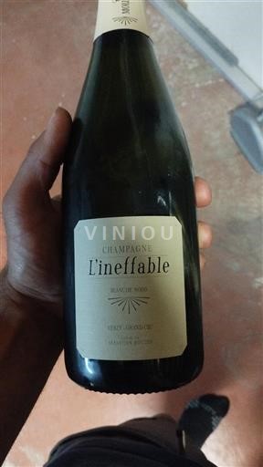 Šampanja Šampanjec Grand Cru Sébastien Mouzon L'Ineffable 2016