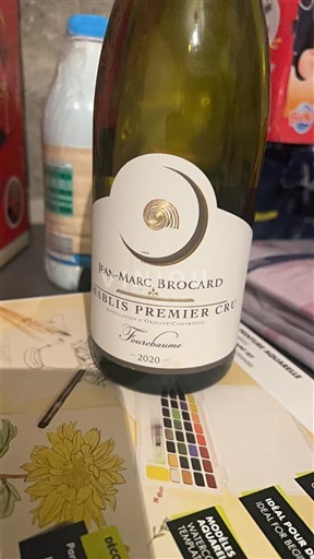 Burgundsko Chablis Premier Cru JEAN-MARC BROCARD Fourchaume 2020