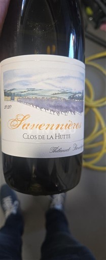 Vallée de la Loire Savennières Thibaut Boudignon Clos de la Hutte 2020