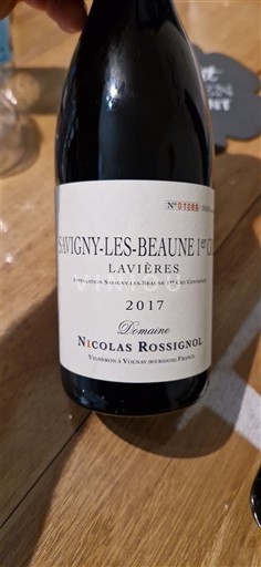 Borgogna Non specificato Premier Cru Domaine Nicolas Rossignol Lavières 2017