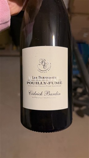Thung lũng sông Loire Pouilly-fumé Domaine Cédrick Bardin Les Bernadats Không niên vụ