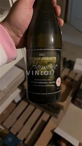 Rhône Valley Saint-Joseph Olivier Beraud Harmonie 2022