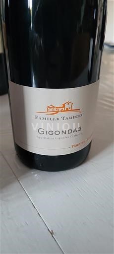 Rhônedalen Gigondas Famille Tardieu 2022