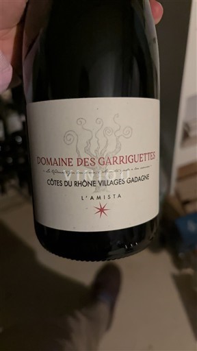 Rhônedalen Côtes-du-Rhône-Villages Domaine Des Gariguettes L'Amista Icke årgångsbetecknad