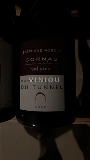 Thung lũng Rhône Cornas Domaine Tunnel Vin Noir 2020